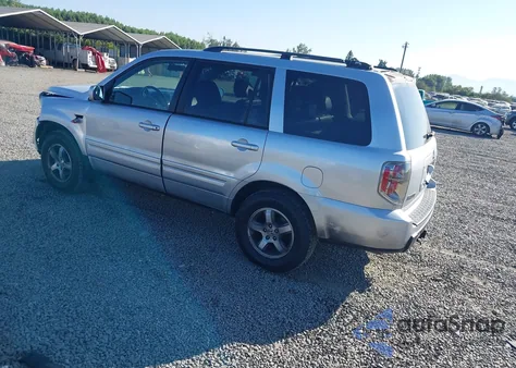 2008 Honda Pilot Ex-L из США, поврежденный, VIN 5FNYF18758B006849